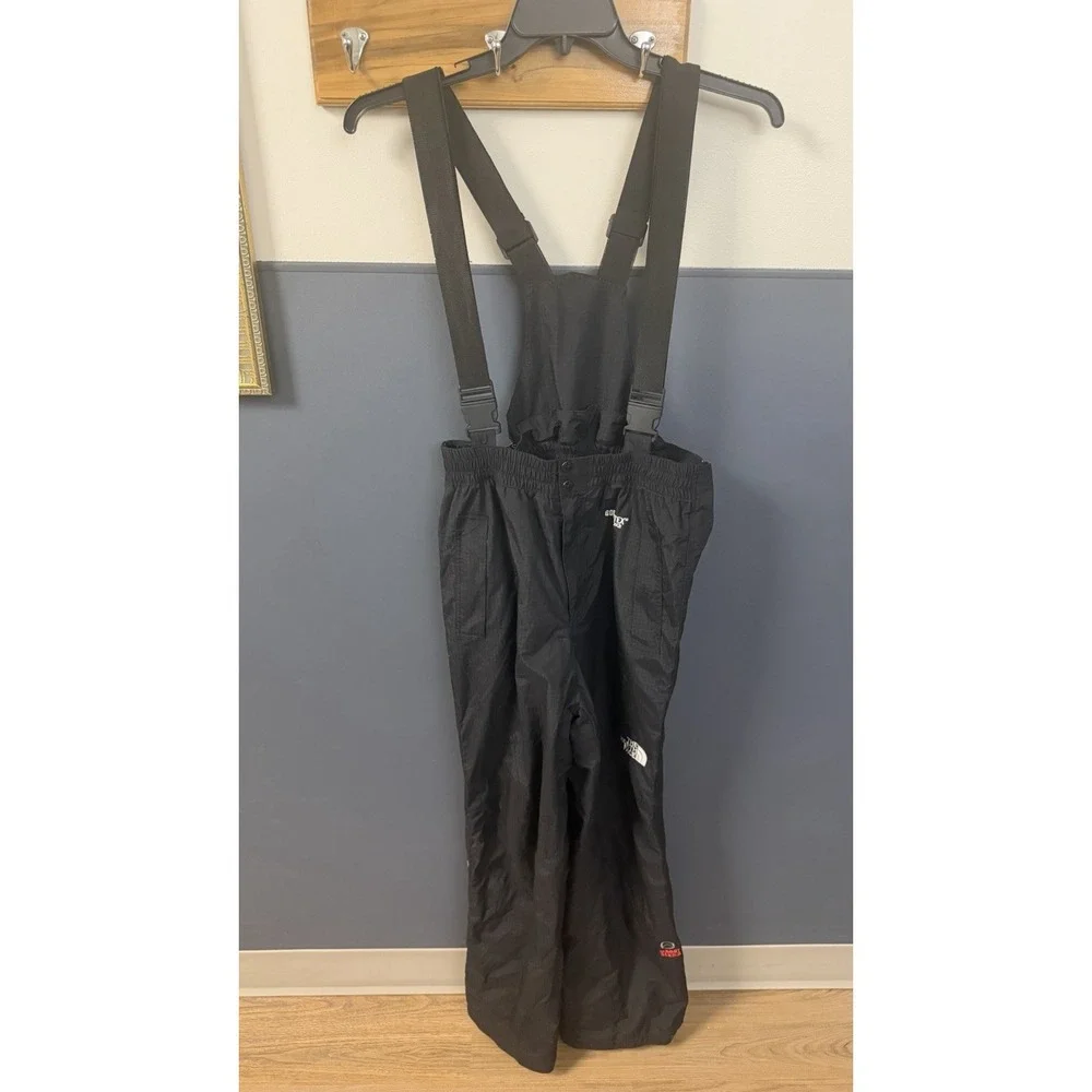 North Face Mens XL GoreTex Black Ski Snow Bibs Bib Snowboard Snowsuit Pants Suit